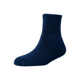 Men's YW-M1-255 Terry Solid Sports Ankle Socks